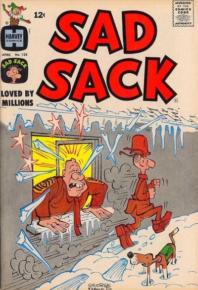 Cover for Sad Sack Comics (Harvey, 1949 series) #128
