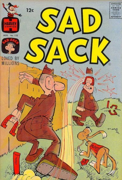 Cover for Sad Sack Comics (Harvey, 1949 series) #132