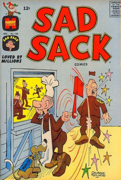 Cover for Sad Sack Comics (Harvey, 1949 series) #136