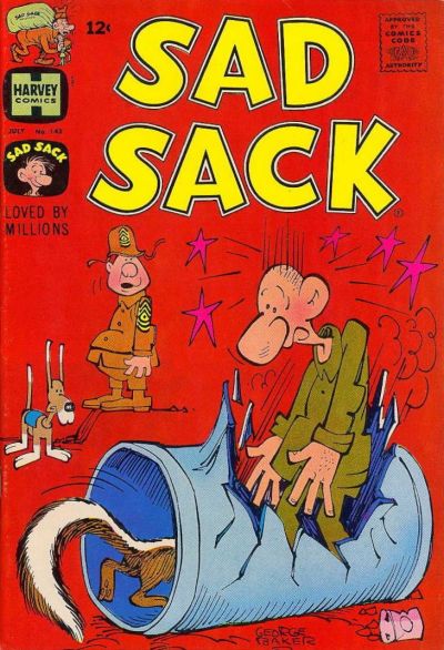 Cover for Sad Sack Comics (Harvey, 1949 series) #143