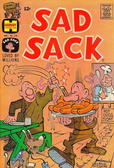 Cover for Sad Sack Comics (Harvey, 1949 series) #148