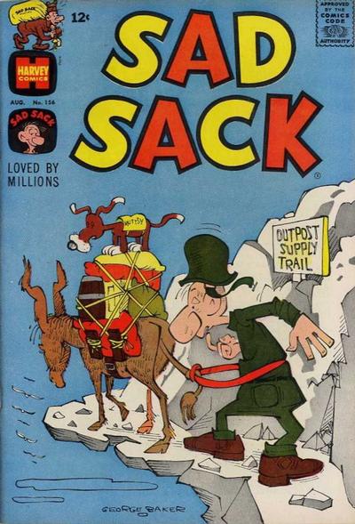 Cover for Sad Sack Comics (Harvey, 1949 series) #156