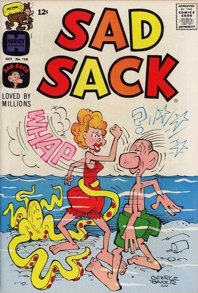 Cover for Sad Sack Comics (Harvey, 1949 series) #158