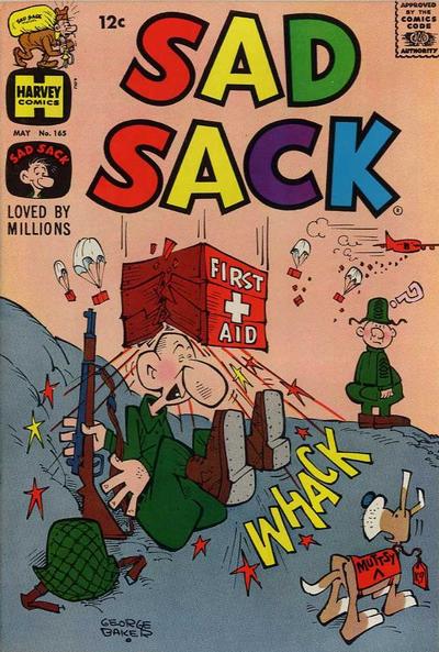 Cover for Sad Sack Comics (Harvey, 1949 series) #165