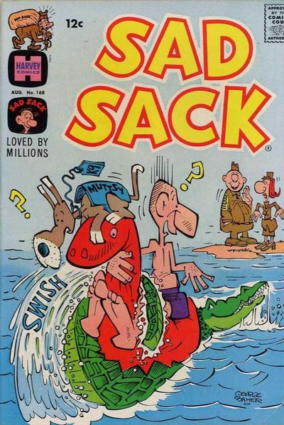 Cover for Sad Sack Comics (Harvey, 1949 series) #168
