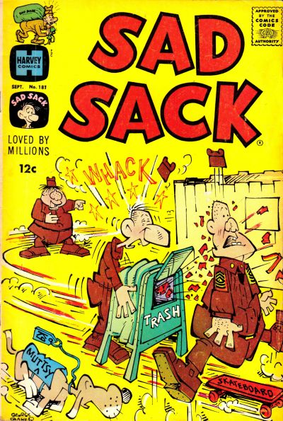 Cover for Sad Sack Comics (Harvey, 1949 series) #181