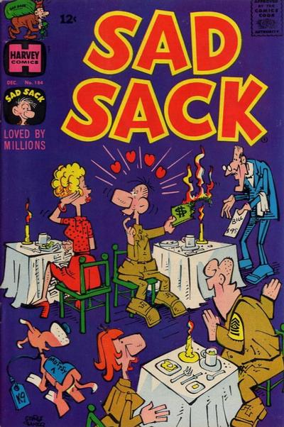Cover for Sad Sack Comics (Harvey, 1949 series) #184