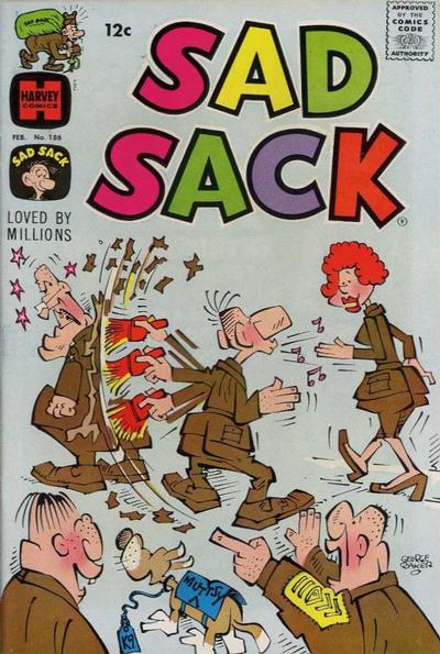 Cover for Sad Sack Comics (Harvey, 1949 series) #186