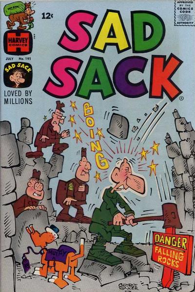 Cover for Sad Sack Comics (Harvey, 1949 series) #191