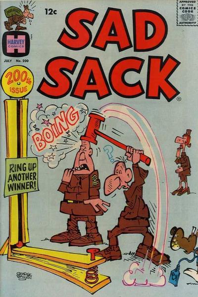 Cover for Sad Sack Comics (Harvey, 1949 series) #200