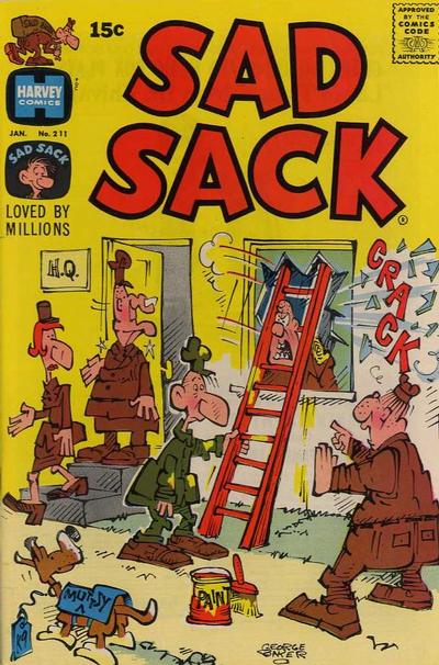 Cover for Sad Sack Comics (Harvey, 1949 series) #211