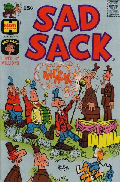 Cover for Sad Sack Comics (Harvey, 1949 series) #212