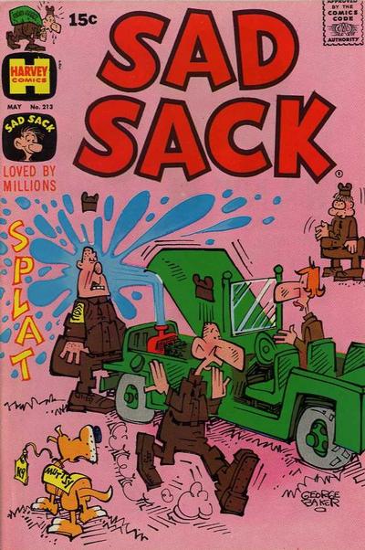 Cover for Sad Sack Comics (Harvey, 1949 series) #213