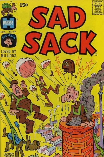 Cover for Sad Sack Comics (Harvey, 1949 series) #217