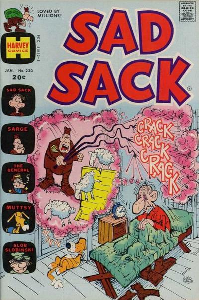 Cover for Sad Sack Comics (Harvey, 1949 series) #230