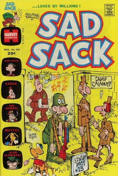 Cover for Sad Sack Comics (Harvey, 1949 series) #235