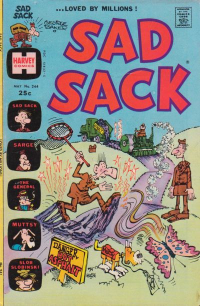 Cover for Sad Sack Comics (Harvey, 1949 series) #244