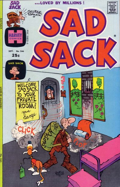 Cover for Sad Sack Comics (Harvey, 1949 series) #246