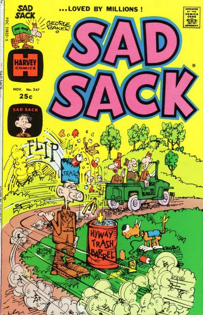 Cover for Sad Sack Comics (Harvey, 1949 series) #247
