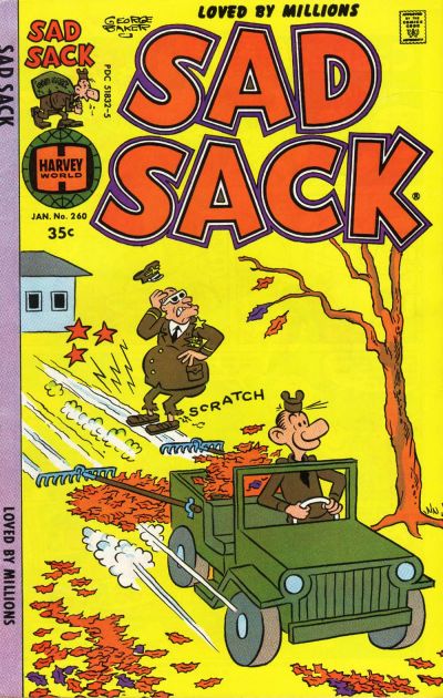 Cover for Sad Sack Comics (Harvey, 1949 series) #260