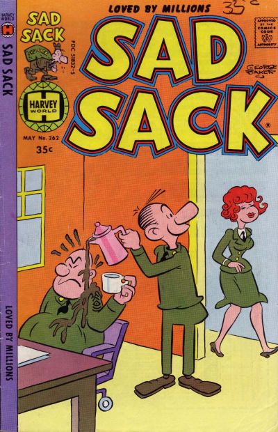 Cover for Sad Sack Comics (Harvey, 1949 series) #262