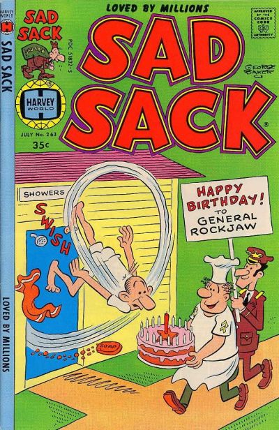 Cover for Sad Sack Comics (Harvey, 1949 series) #263