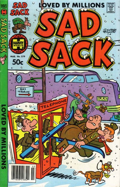 Cover for Sad Sack Comics (Harvey, 1949 series) #279