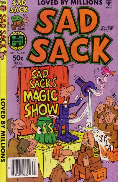 Cover for Sad Sack Comics (Harvey, 1949 series) #281
