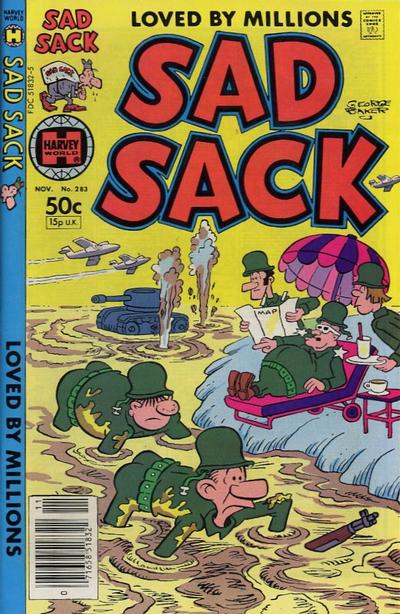 Cover for Sad Sack Comics (Harvey, 1949 series) #283