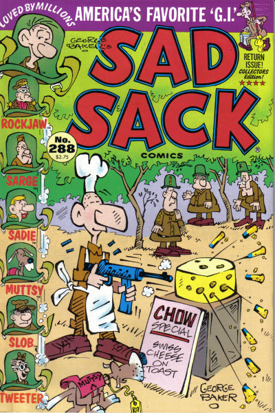 Cover for Sad Sack Comics (Lorne-Harvey, 1992 series) #288