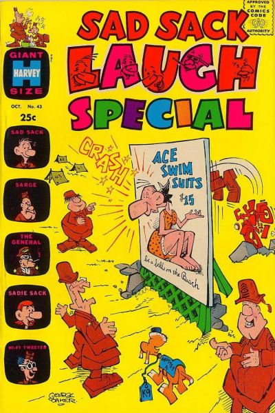 Cover for Sad Sack Laugh Special (Harvey, 1958 series) #43