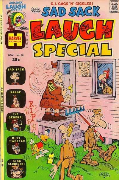Cover for Sad Sack Laugh Special (Harvey, 1958 series) #80