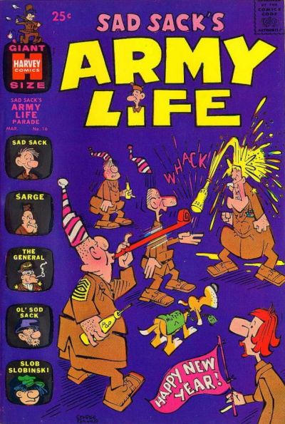 Cover for Sad Sack Army Life Parade (Harvey, 1963 series) #16
