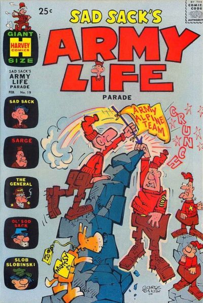 Cover for Sad Sack Army Life Parade (Harvey, 1963 series) #19