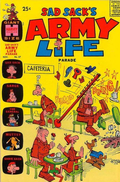 Cover for Sad Sack Army Life Parade (Harvey, 1963 series) #27