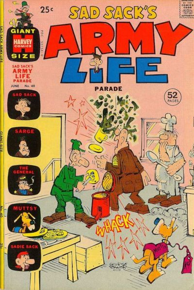 Cover for Sad Sack Army Life Parade (Harvey, 1963 series) #40