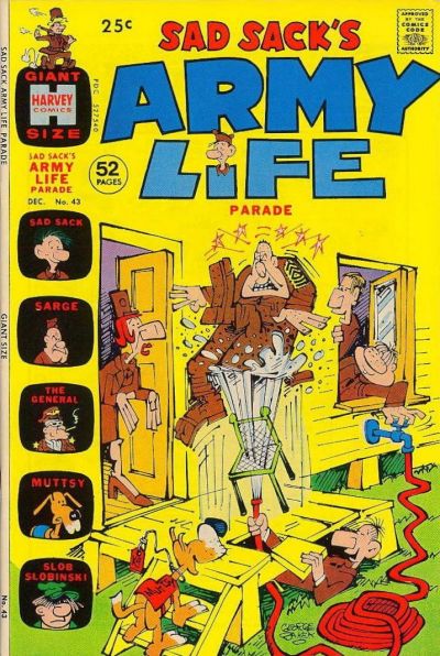 Cover for Sad Sack Army Life Parade (Harvey, 1963 series) #43
