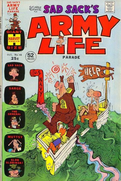 Cover for Sad Sack Army Life Parade (Harvey, 1963 series) #48