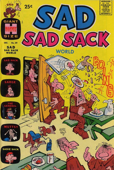 Cover for Sad Sad Sack (Harvey, 1964 series) #29