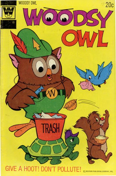 Cover for Woodsy Owl (Western, 1973 series) #1 [Whitman]