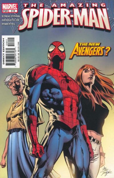 Cover for The Amazing Spider-Man (Marvel, 1999 series) #519 [Direct Edition]