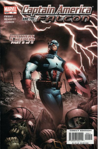 Cover for Captain America & the Falcon (Marvel, 2004 series) #9