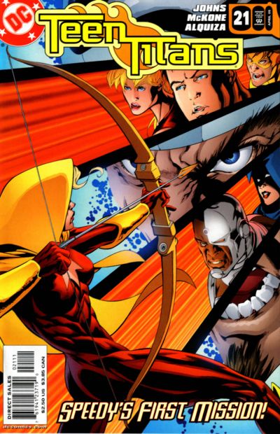 Cover for Teen Titans (DC, 2003 series) #21 [Direct Sales]