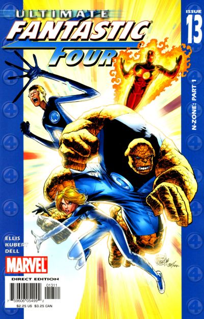 Cover for Ultimate Fantastic Four (Marvel, 2004 series) #13 [Regular Cover]