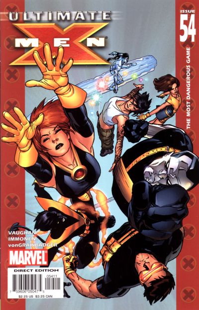 Cover for Ultimate X-Men (Marvel, 2001 series) #54 [Direct Edition]