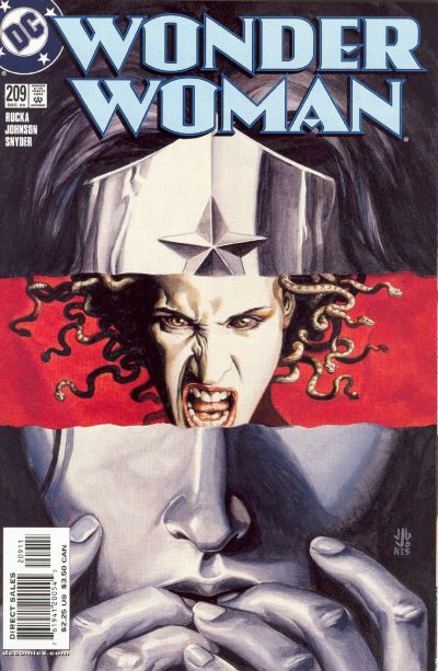 Cover for Wonder Woman (DC, 1987 series) #209 [Direct Sales]