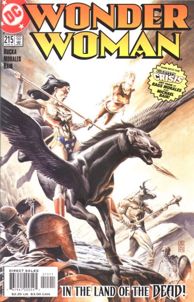 Cover for Wonder Woman (DC, 1987 series) #215 [Direct Sales]