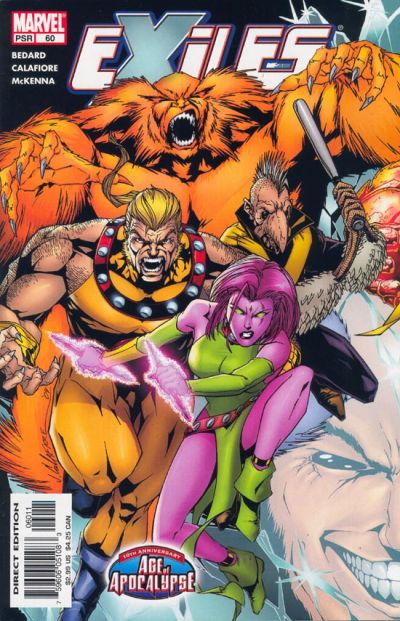 Cover for Exiles (Marvel, 2001 series) #60 [Direct Edition]