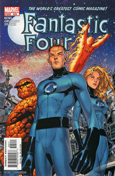 Cover for Fantastic Four (Marvel, 1998 series) #525 [Direct Edition]