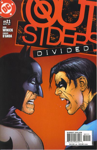 Cover for Outsiders (DC, 2003 series) #21